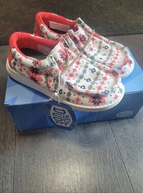Hey Dude Ugly Sweater Shoes